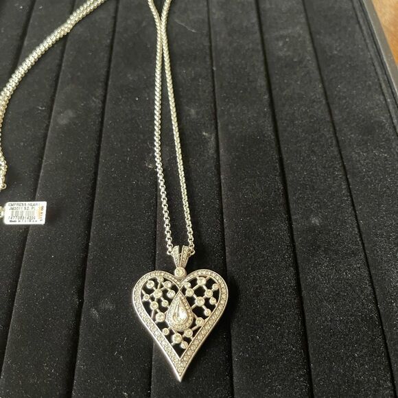 Brighton Empress Heart Convertible Necklace NWT - Picture 5 of 9